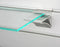 Polished Edged 6mm thick x 800mm wide  Acrylic Shelves