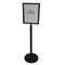 Top Insert Black A3 Portrait Display Stand