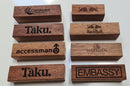 A5 Menu / Table Talker Wood Base