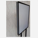 A1 Retail Sign Holder Double Sided Snap Frame Black