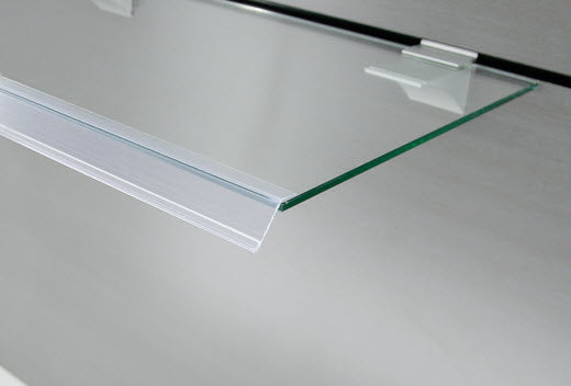 Data Ticket Strip Angled  26mm Clear x 1200mm length Buy 20+ Save 10% - 100+ Save 20%